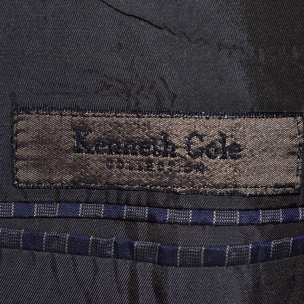 Kenneth Cole 42L Sport Coat Blazer Suit Jacket - Picture 8 of 8
